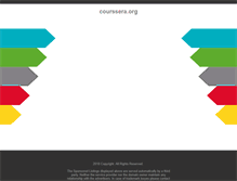 Tablet Screenshot of courssera.org